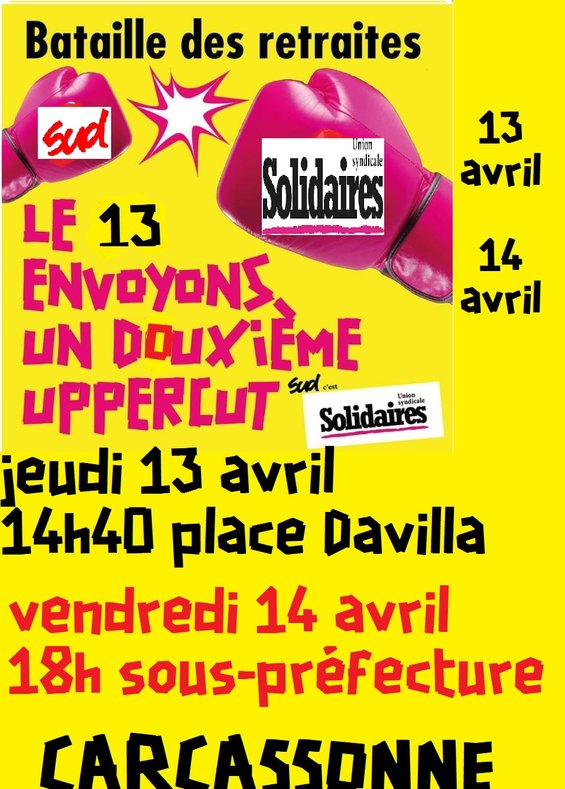 13 AVRIL CARCASSONNE