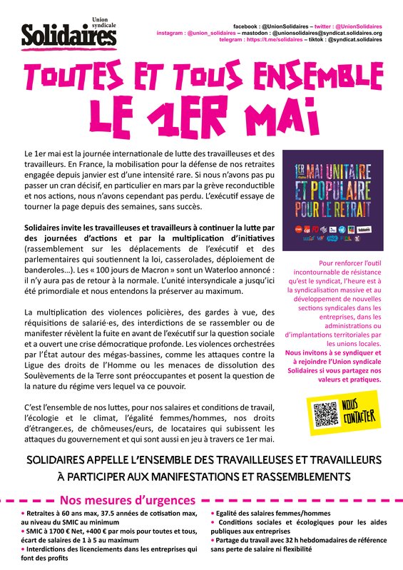 2023-05-01 Tract 1er mai