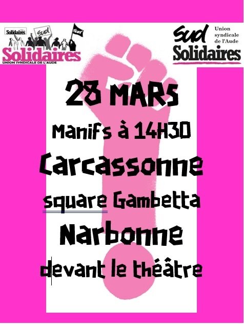 28 mars manifs