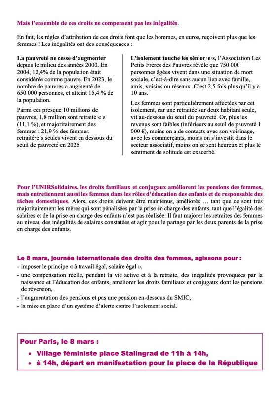 8 mars tract Unirs 2