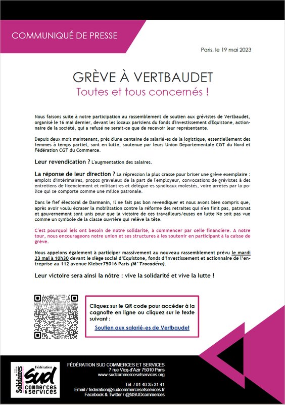 CDP Vertbaudet 19/05/2023