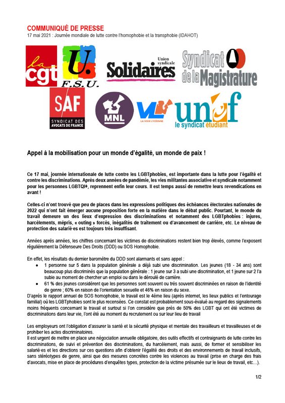 CP unitaire marches et IDAHOT 17 mai 20221024_1