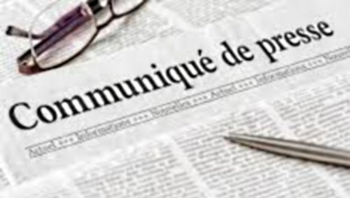 CommuniquéDePresse