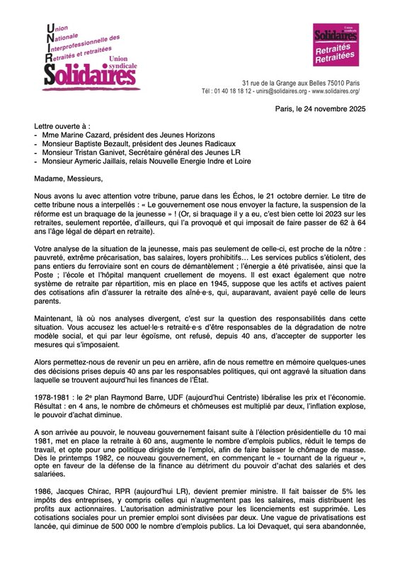 Lettre ouverte aux auteurs de la tribune du 21 octobre 2025 - 2