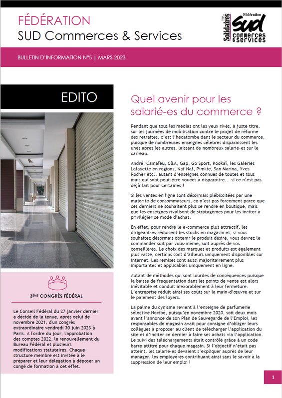 Bulletin N°5