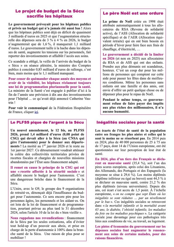 Note Unirs 135 novembre 2025 3