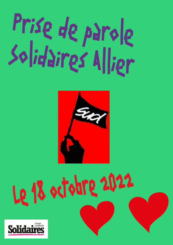 PriseParoleSolidairesAllier18Octobre2022