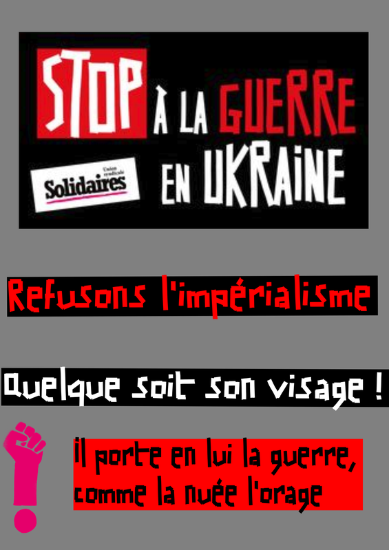 Refusons l'impérialisme