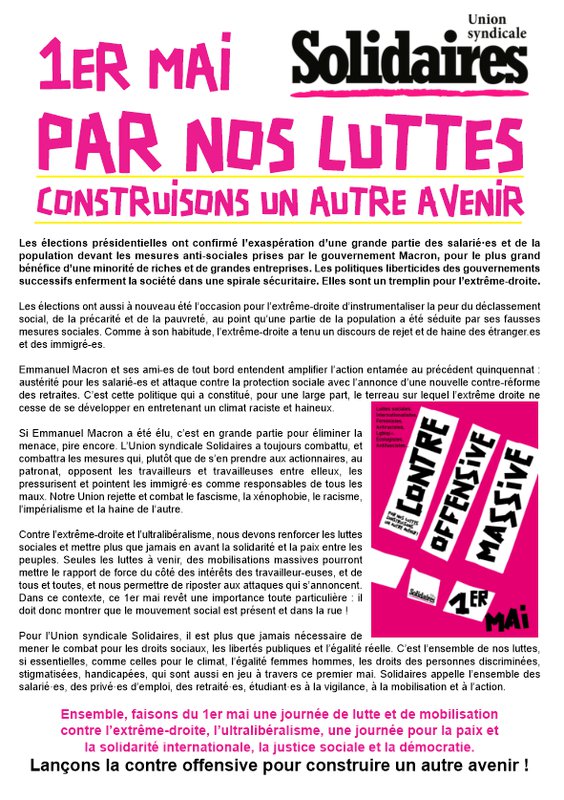 Tract 1er Mai