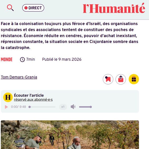 image article l'Huma
