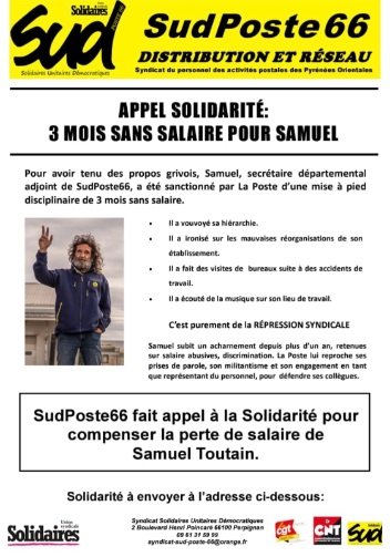 samuel sud poste 66